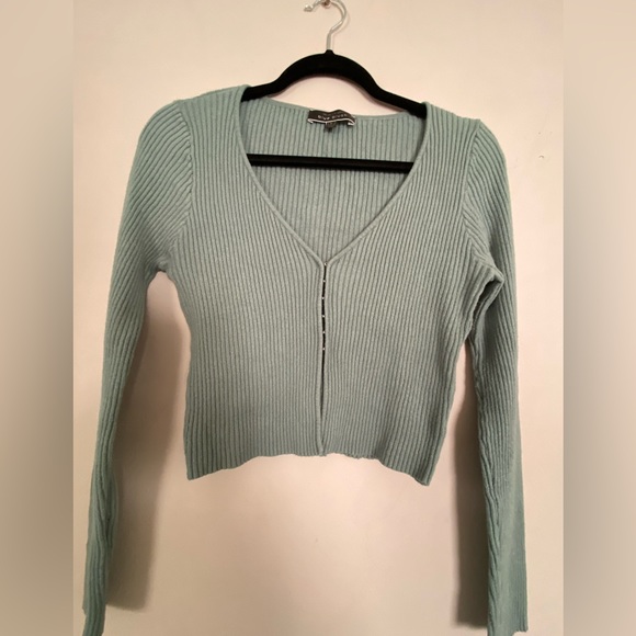 Blue Blush Sweaters - Blue Blush Sweater Size L Color Green